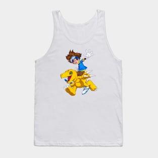 Digimon - Tai & Agumon Tank Top